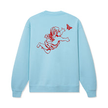 BABY BLUE GIRLS DON'T CRY ANGEL CREWNECK