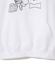 WHITE WASTED YOUTH x UNDERCOVER HOODIE